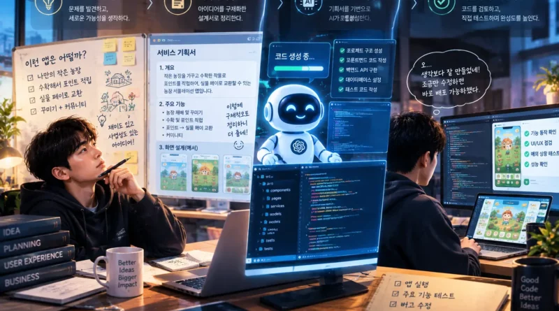 AI시대 아이디어만 있으면 개발가능